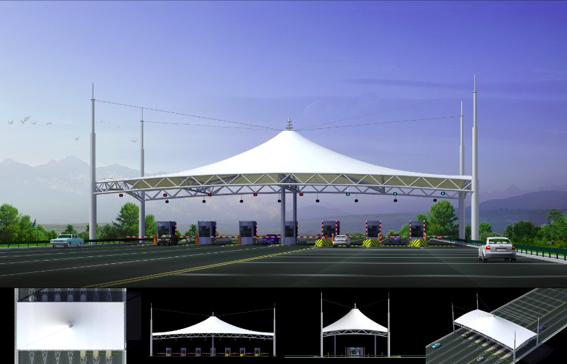 撐拉膜結(jié)構(gòu)